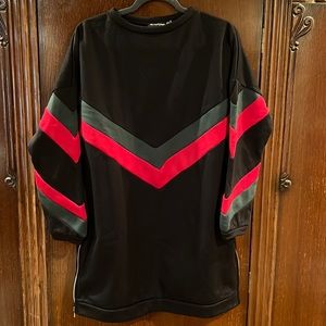 Pretty Little Thing long sleeve sweater dress.